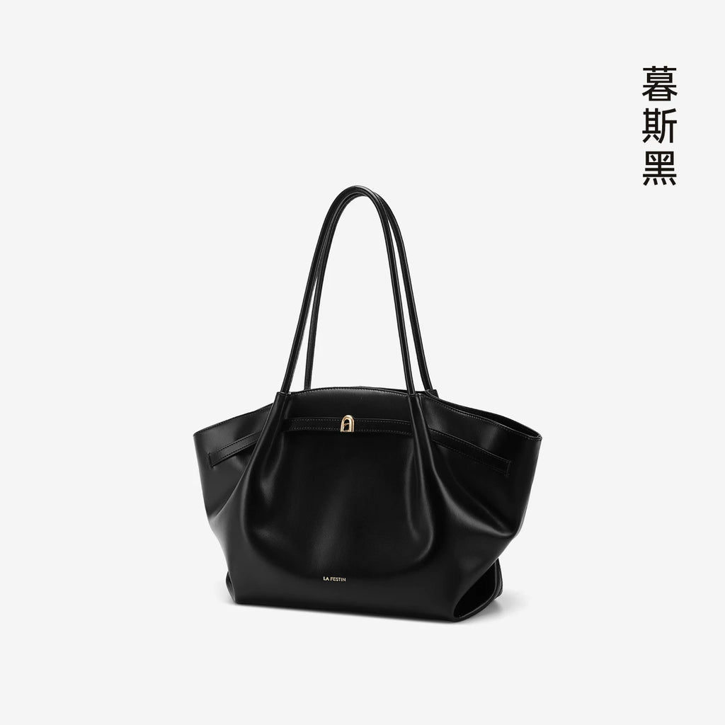 La Festin Suede Underarm Large Capacity Tote Bag