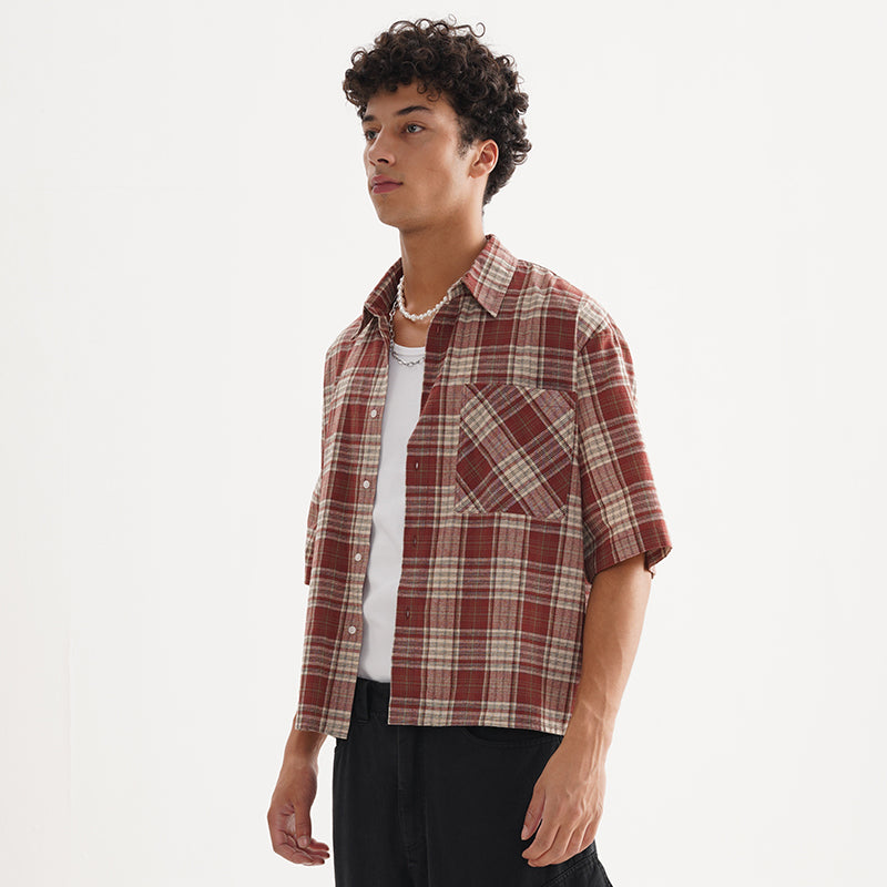 FIVE MEN BOXY Ruffian Shirt