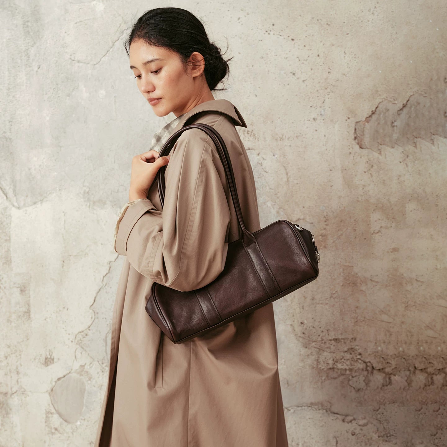 AVALEA Top Vegetable Tanned Cowhide Shoulder Underarm Bag