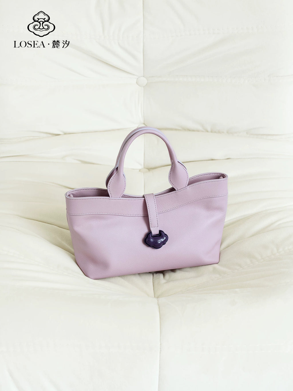LOSEA Retro First-layer Cowhide Tote Bag