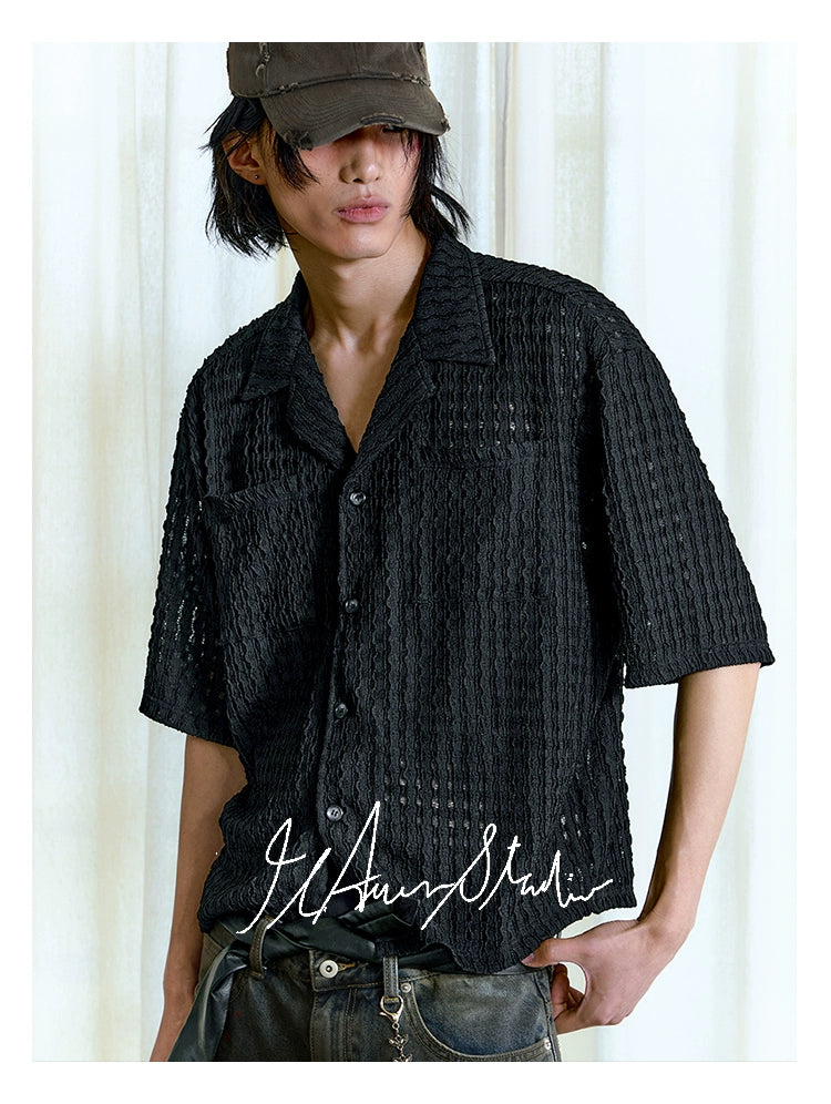 JCAESAR Cobweb Short Sleeve Shirt
