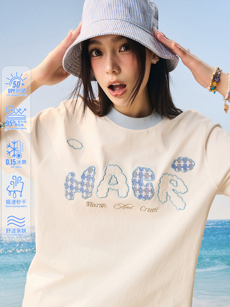 HACR Korean Children's Fun Cloud Sticker Solona Tee