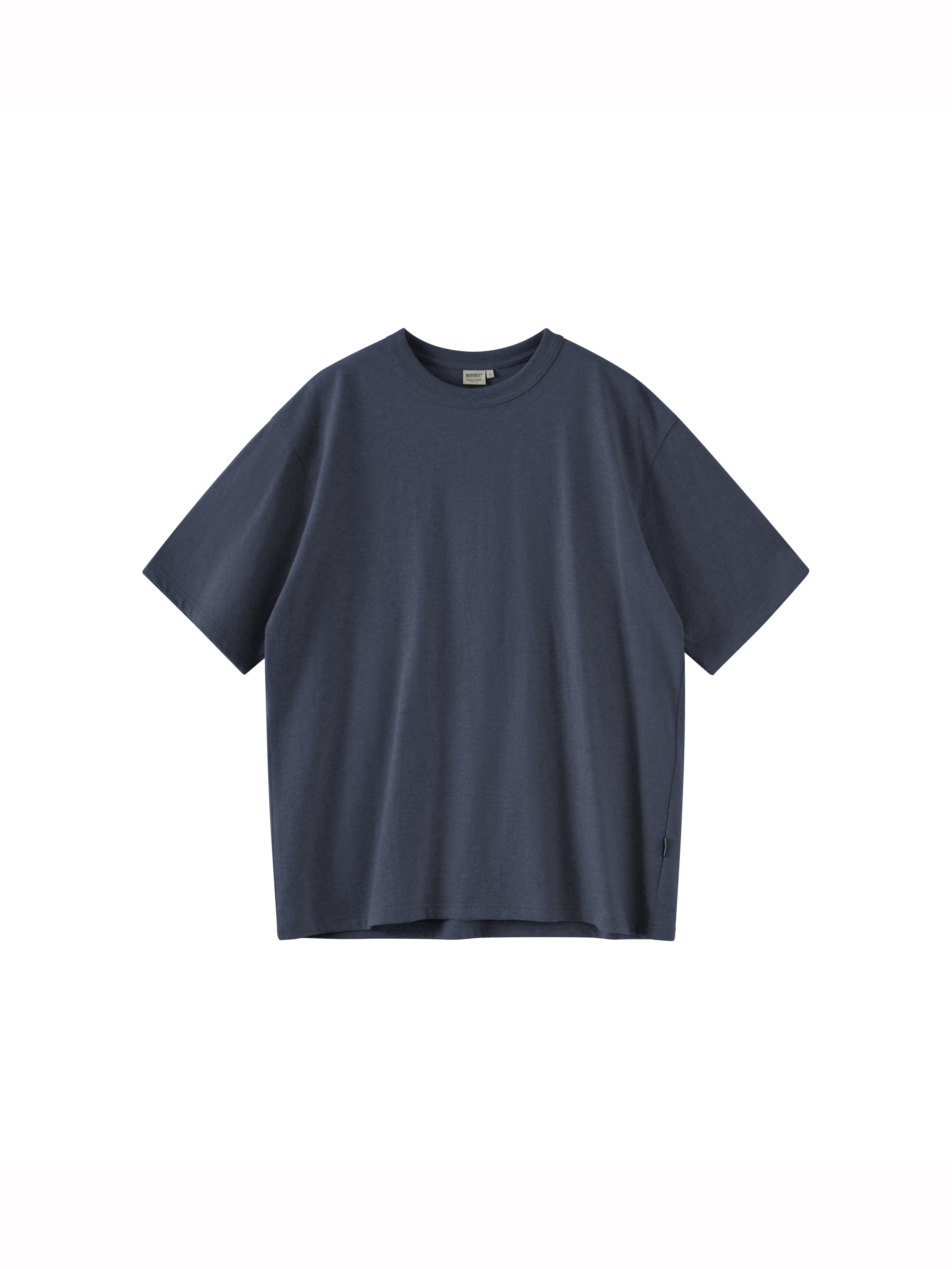 BUTTBILL custom-woven flower yarn fabric washed Japanese Tee