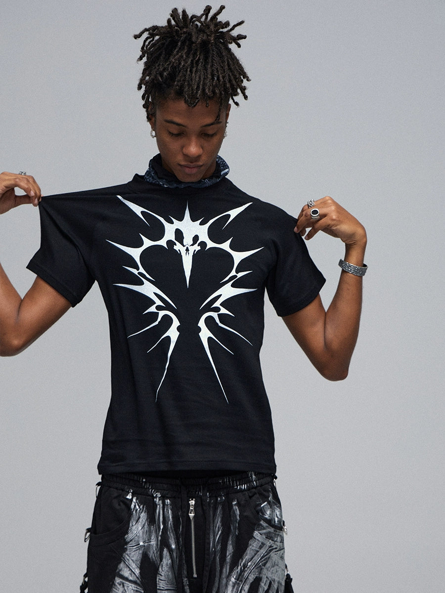 DND4DES Hip Hop Street Tight Stretch Tee