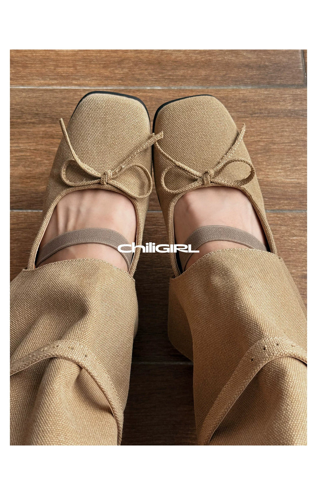 CHILIGIRL Ballet Splicing Hollow Breathable Boots