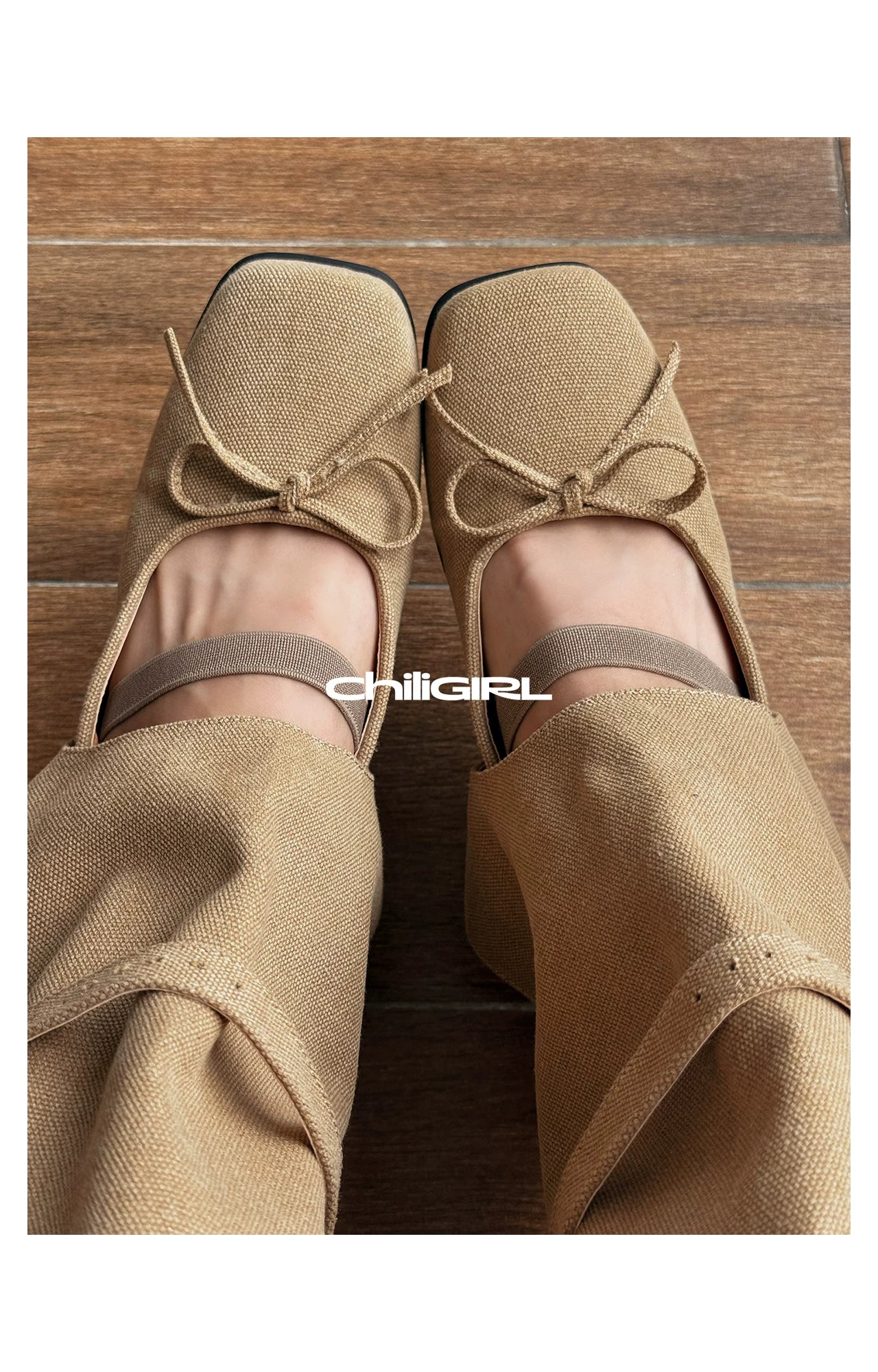 CHILIGIRL Ballet Splicing Hollow Breathable Boots