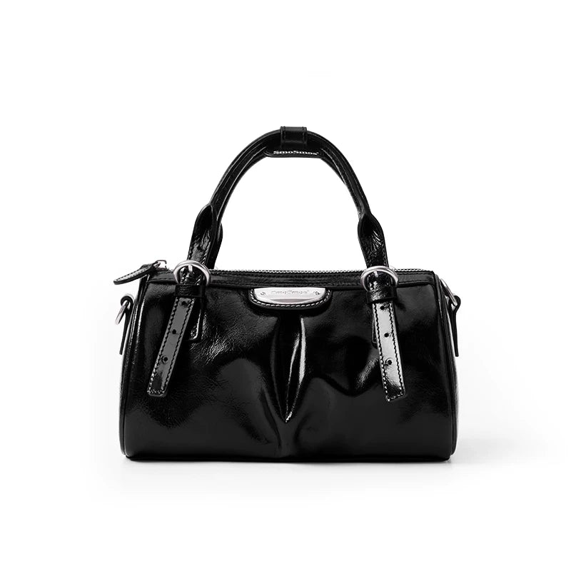SmoSmos Punk Boston Shoulder Crossbody Bag