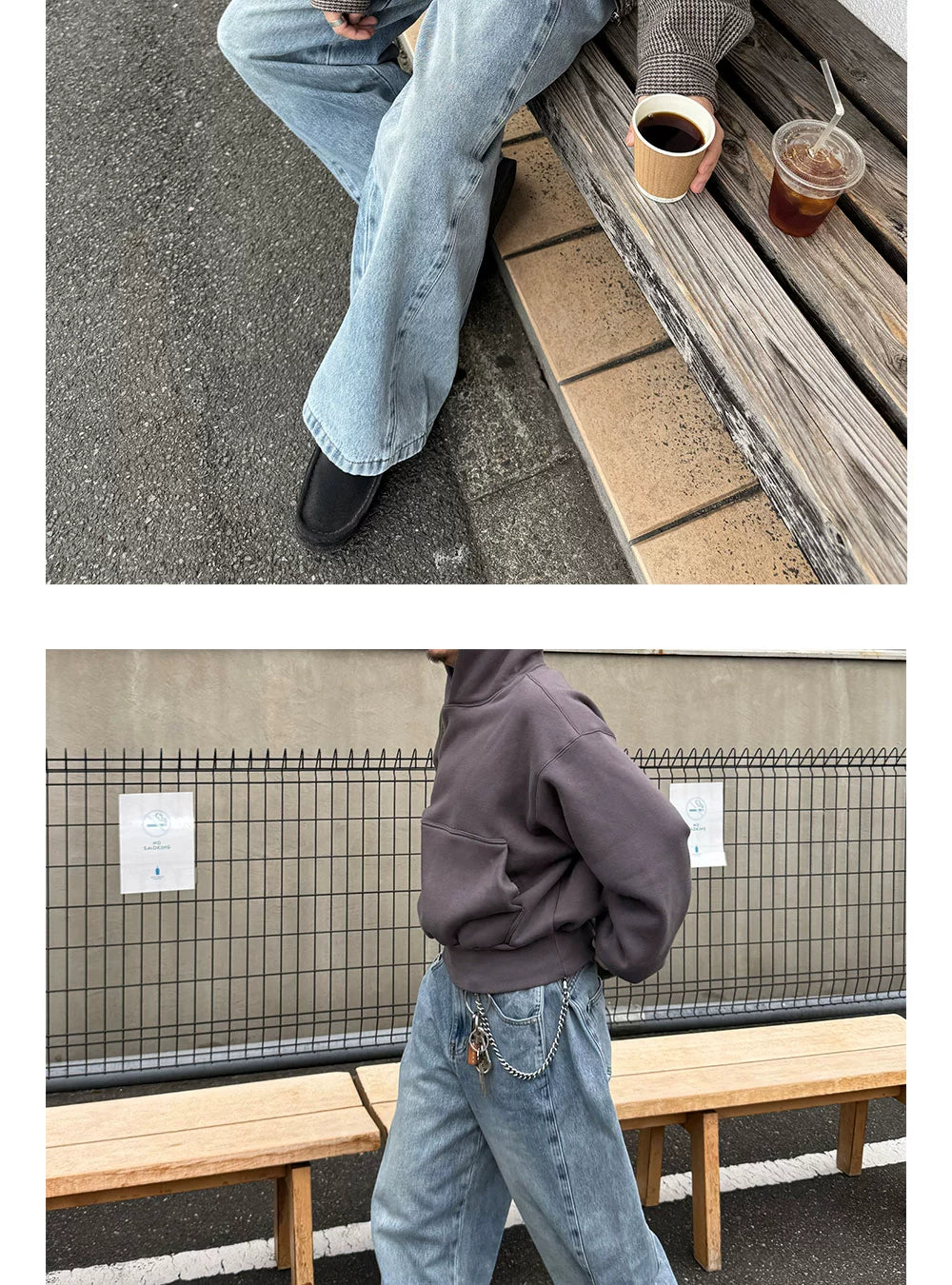 Anniehall Old Loose Blockbuster Washed Jeans