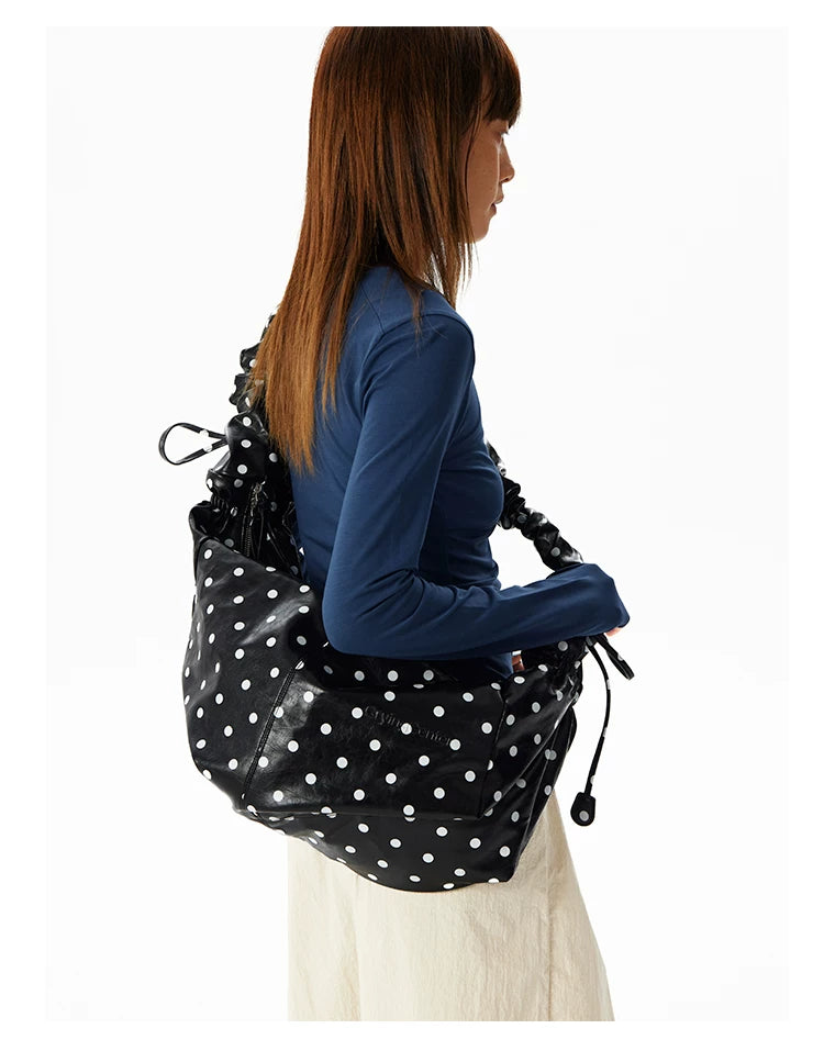 CryingCenter Retro Drawable Messenger Bag