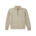 ZOZOFOREST Old Money Gold Matching Turtleneck Sweater