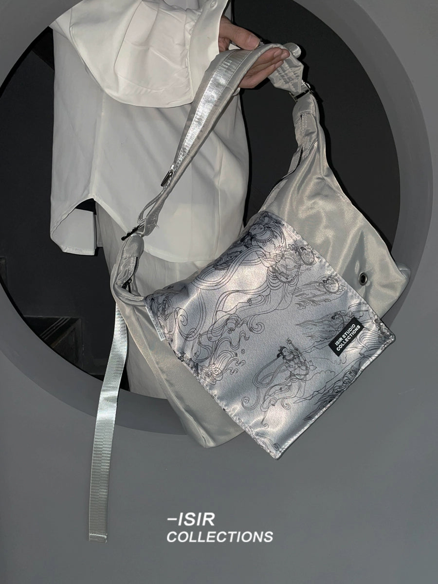 ISIR New Chinese Retro Casual Messenger Bag