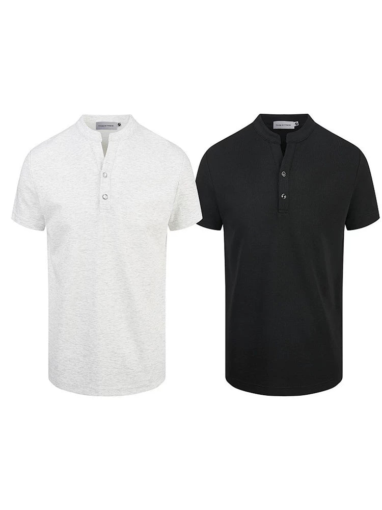 EME Retro Front Shoulder Breathable Casual Versatile Tee