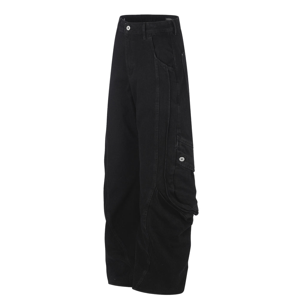 11KN Retro Loose Tooling Jeans