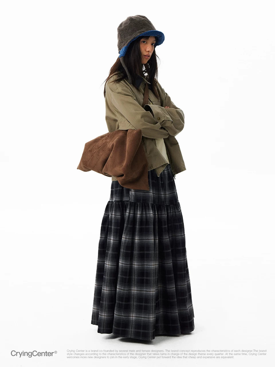 CryingCenter Anti-fur Dumpling Single Shoulder Oblique Span Bag