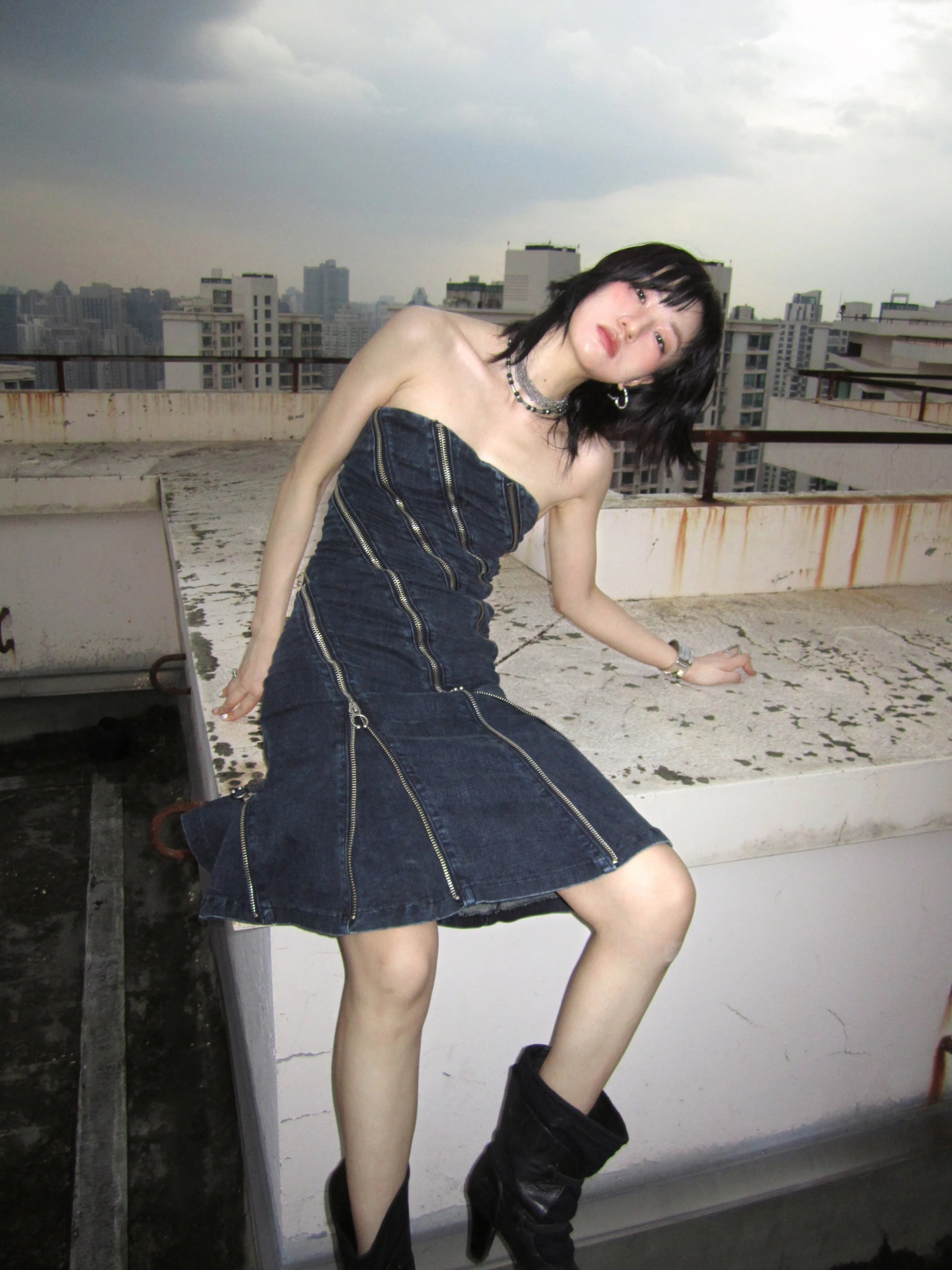 Enteralt High Stretch Comfortable Tube Top Dress