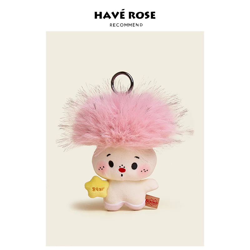 HAVEROSE Mini Electrocution Pendant Plush Pendant
