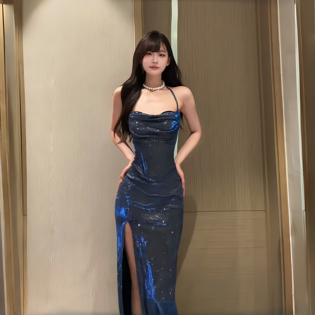INSTUNNING Premium Suspender Sparkle Dress