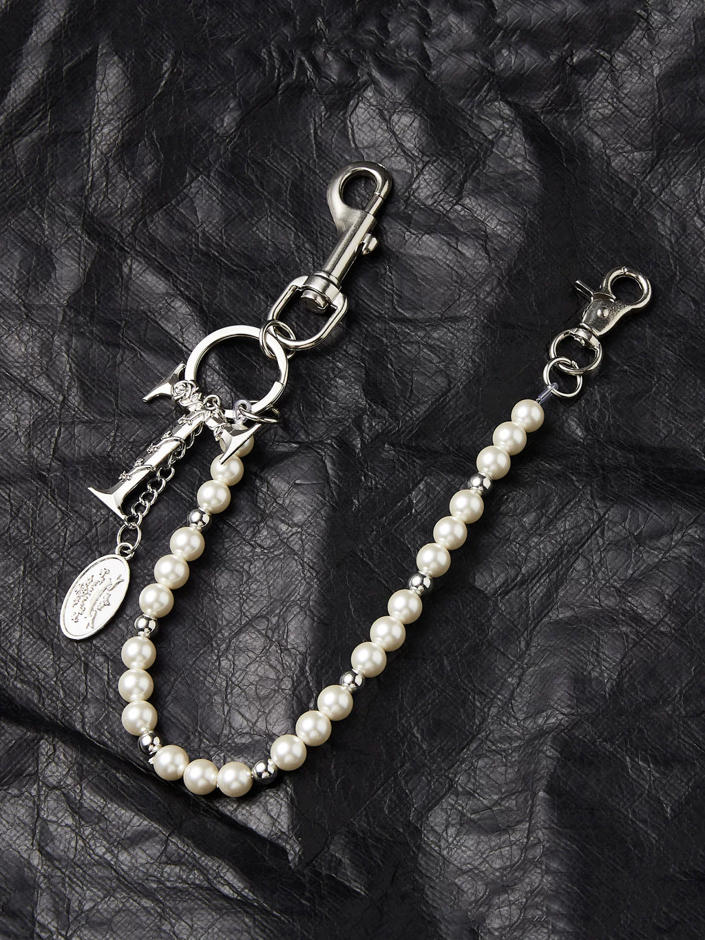 TAICHIISM Metal Pearl Trouser Chain Lanyard