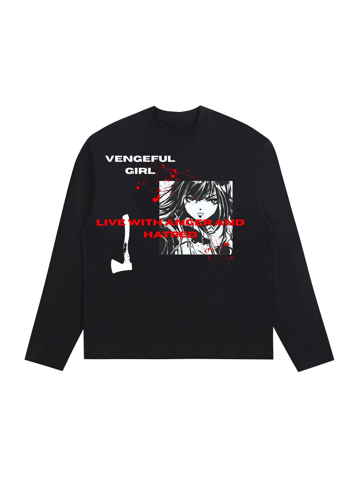 Ironthorn Vintage Loose Versatile Long Sleeve