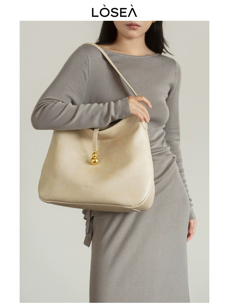 LOSEA Oriental Aesthetics Large Capacity Tote Bag