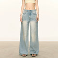 Anna Aneae High Waist Loose Sparkling Jeans