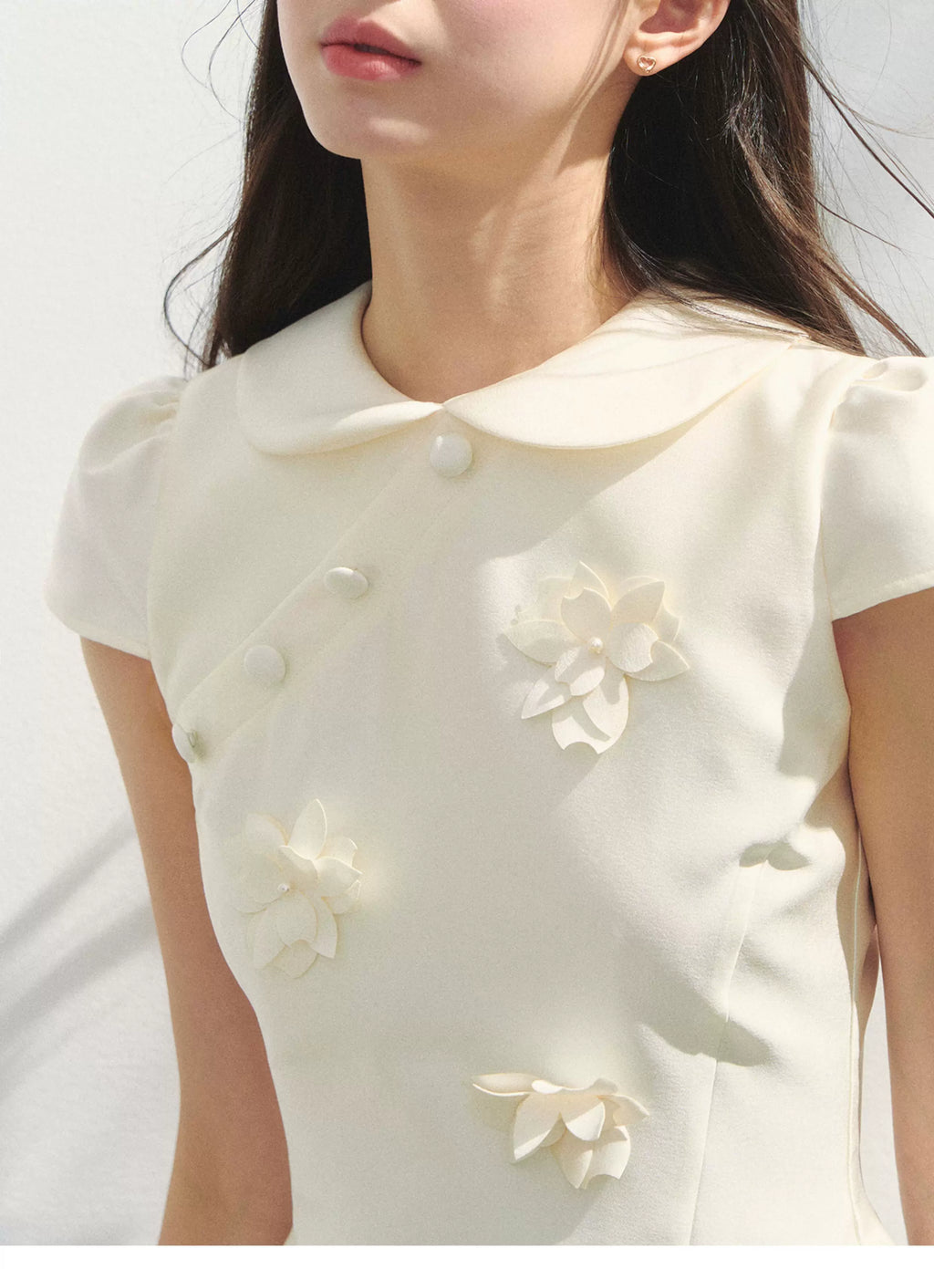 SunsetPark Doll Collar Casual Dress