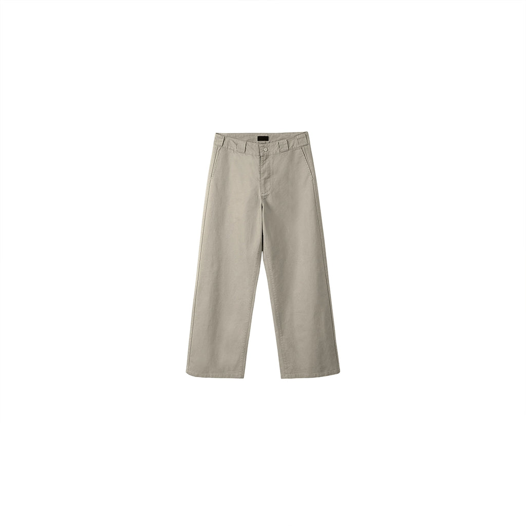 PLUS NO LOGOA Wide-leg Straight Trousers