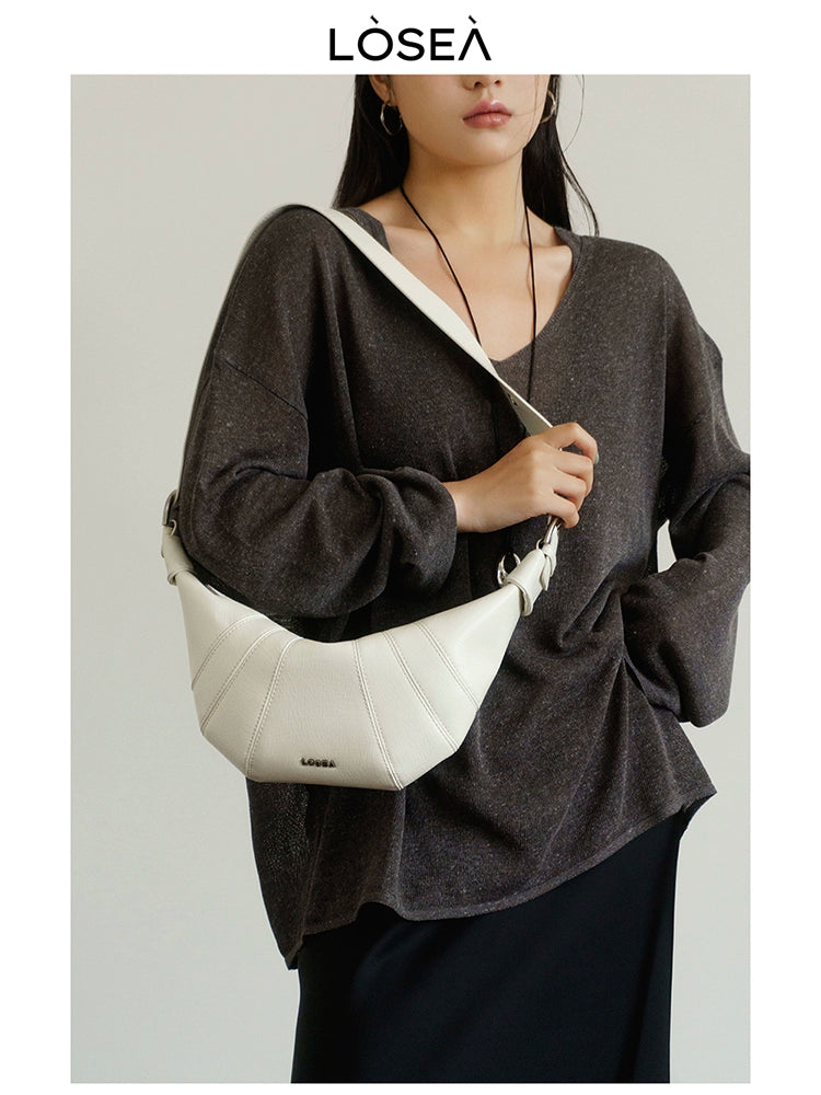 LOSEA Retro Premium Sense Lazy Shoulder Messenger Bag