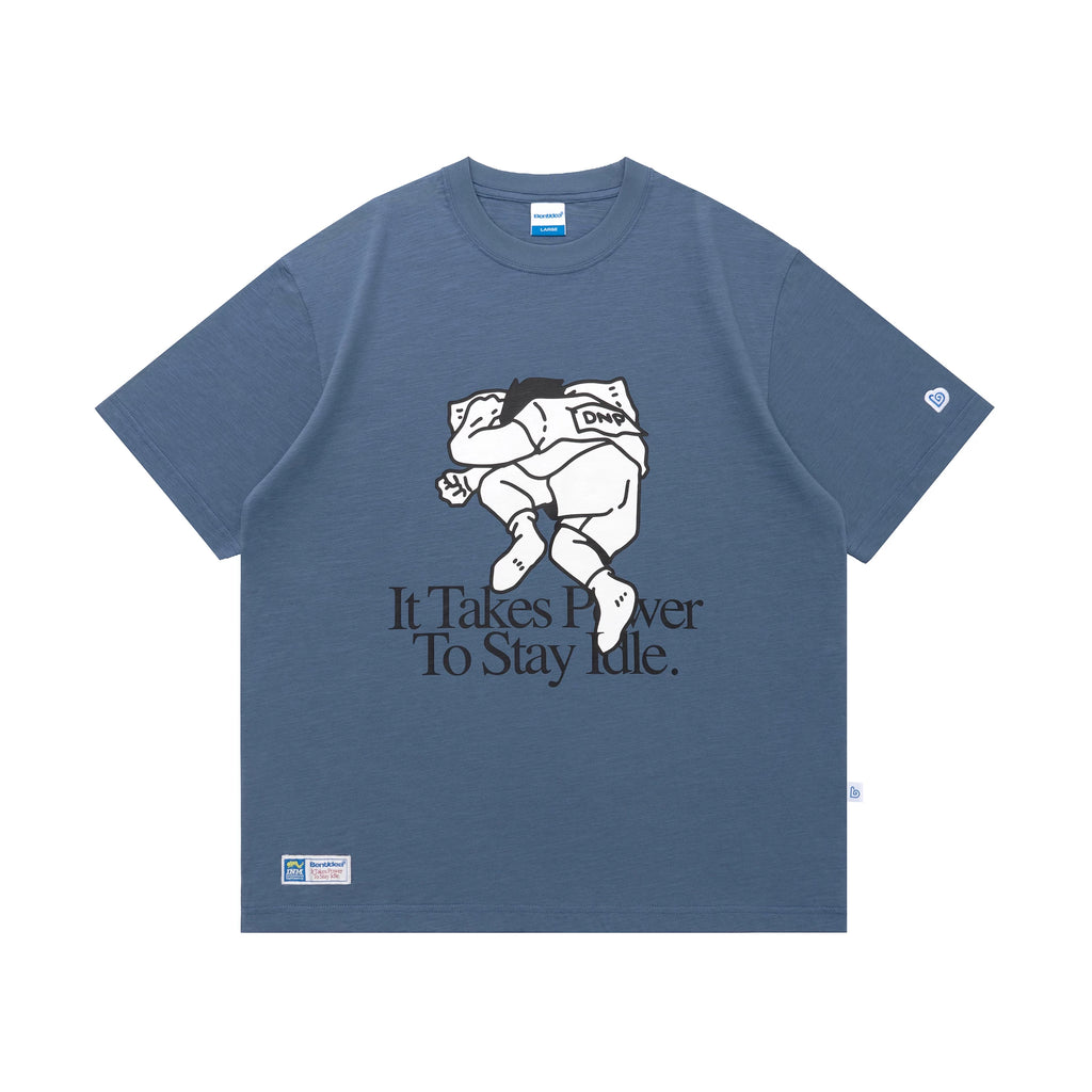 BENT IDEA Skin-friendly Breathable Casual Tee
