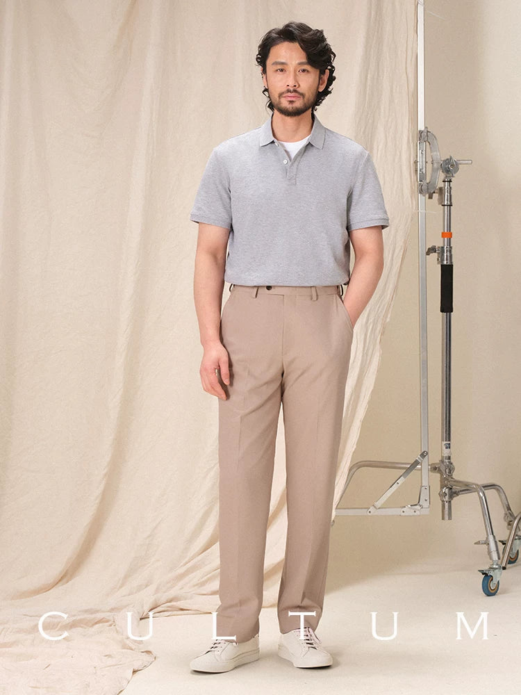CULTUM Business Casual Versatile Gaoshu POLO Shirt