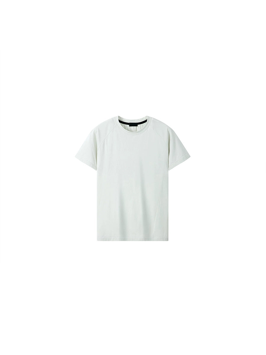 PLUS NO LOGO Thin and Comfortable Side Seam Tee