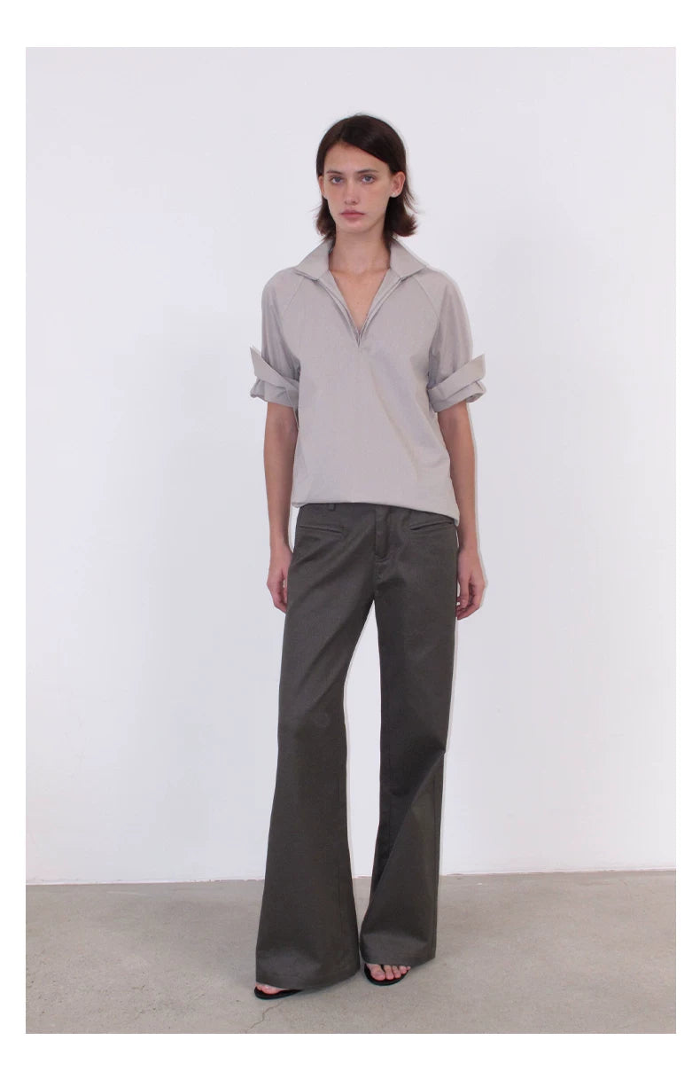 NOT UGLY Vintage Versatile Low Waist Casual Pants