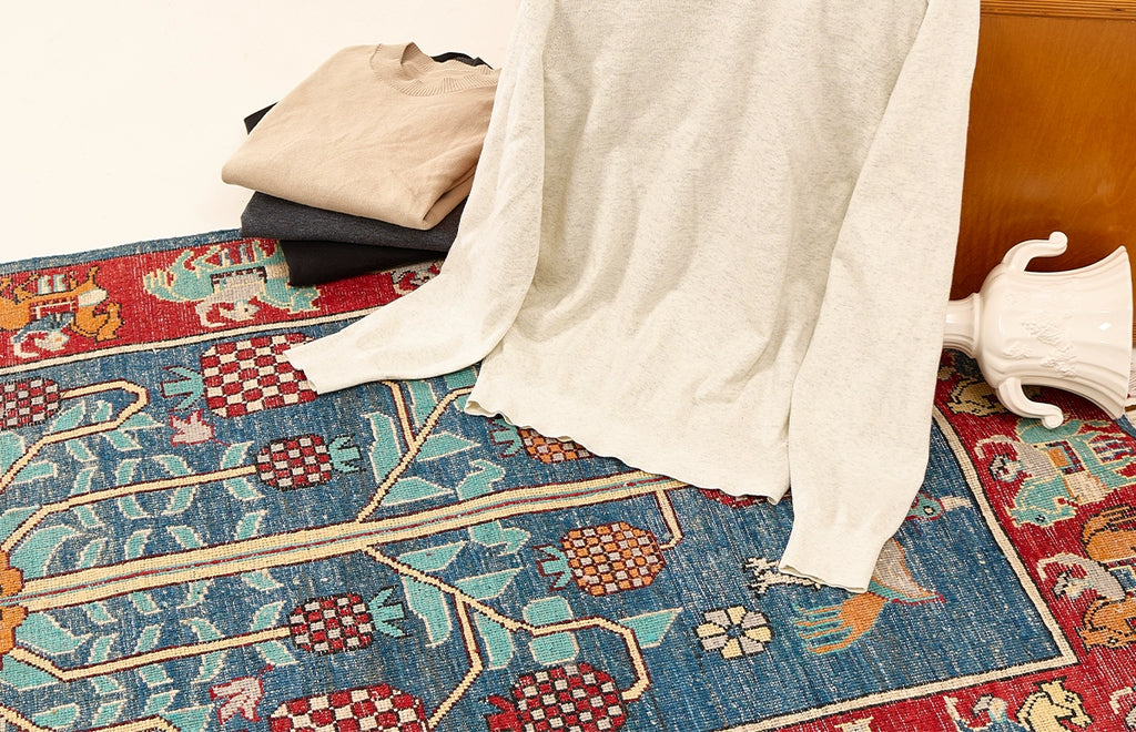 CULTUM Casual Basic Versatile Crew Neck Knitted Bottom Shirt