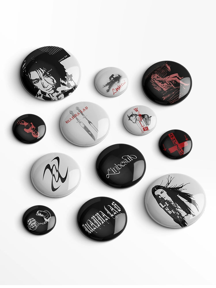 WANNA LAB with Niche Retro Trend Brooch