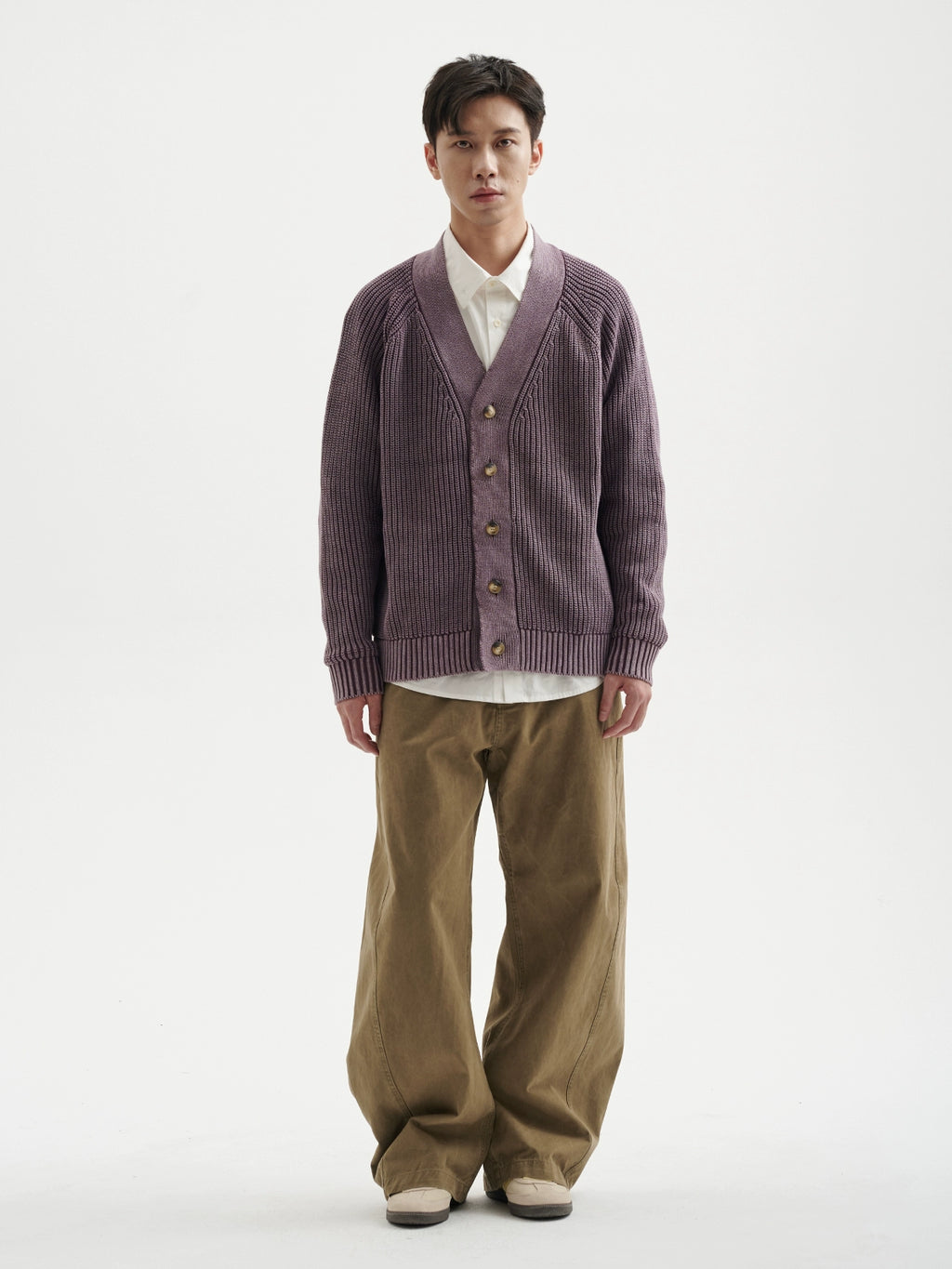 BUTTBILL Vintage Old Knitted Sweater Jacket