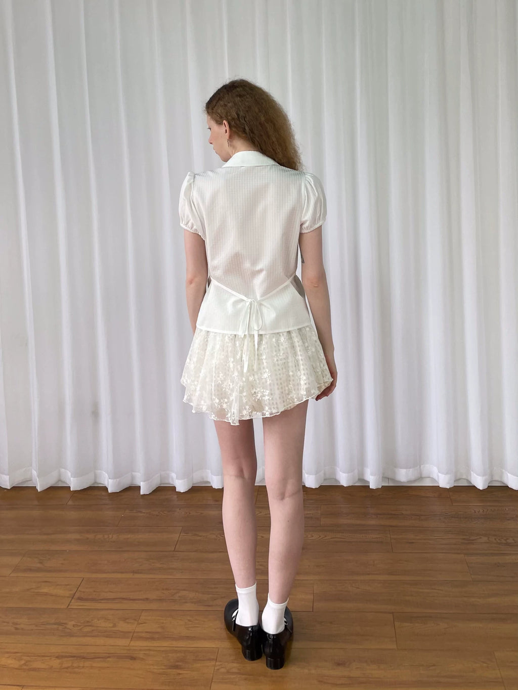 Loosesmell Lace Patchwork Culottes