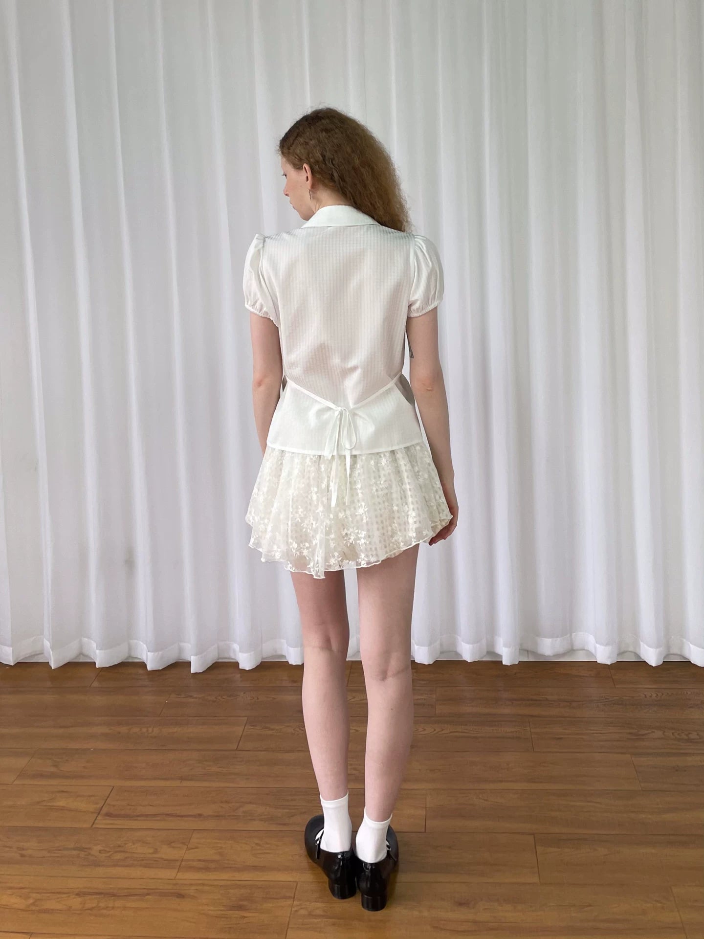 Loosesmell Lace Patchwork Culottes