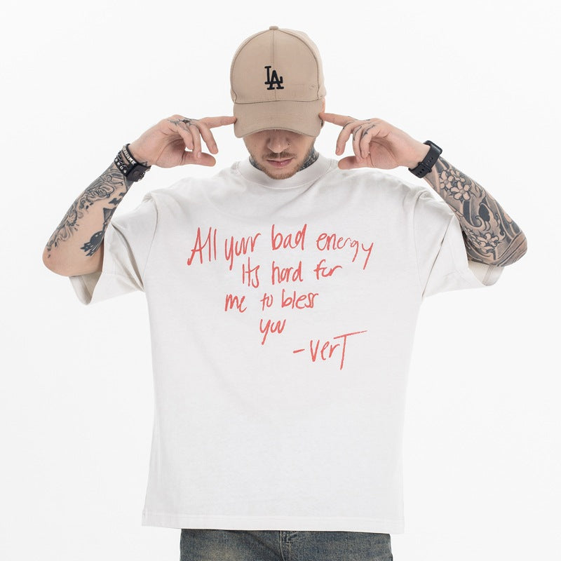 SUPER WAY Spray Dirty Dirty and Old Casual Tee