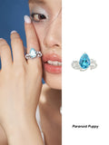 PP Niche Light Luxury Ring Open Index Finger Ring