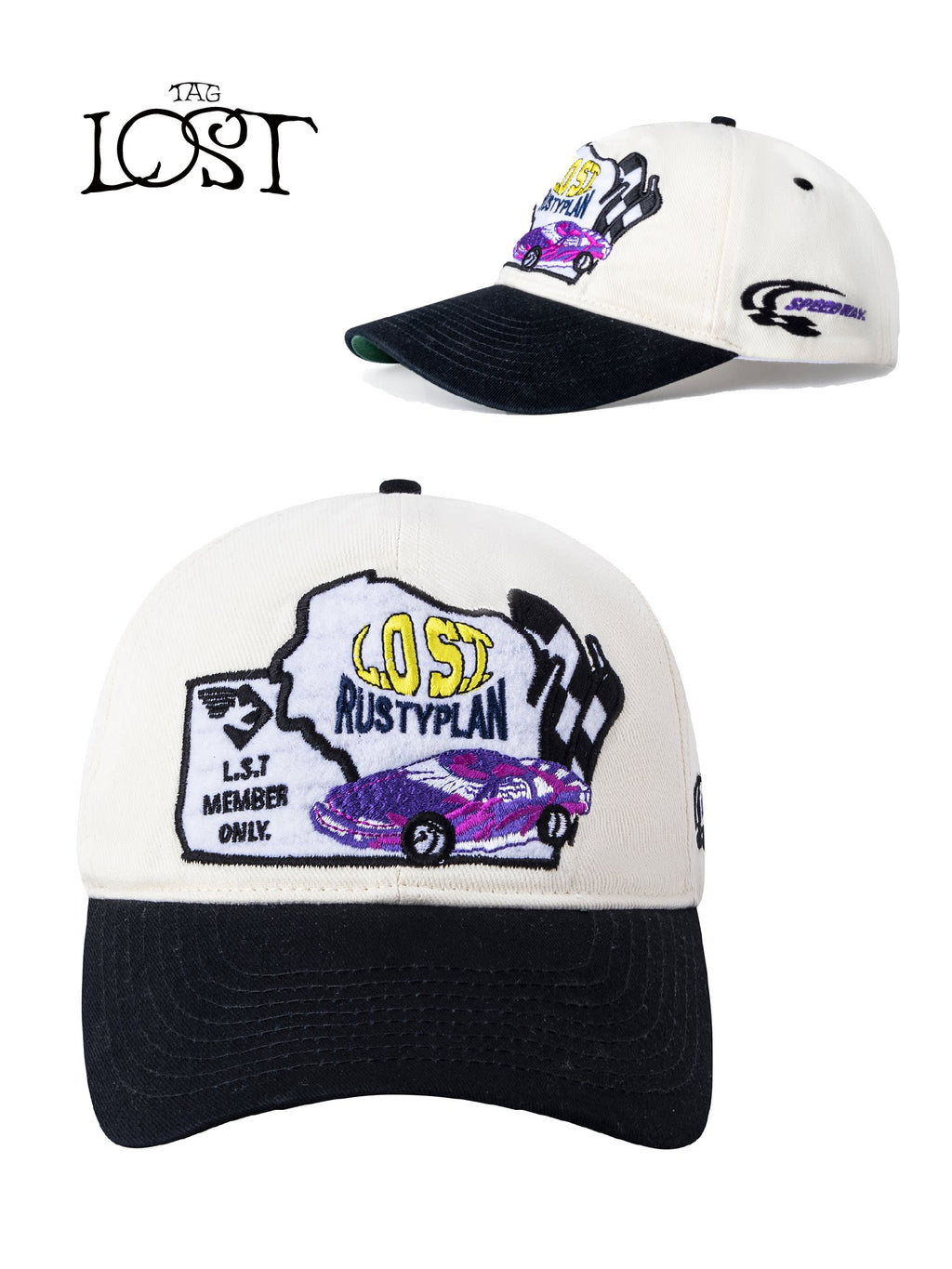 LOSTTAG Speed Driver Racing Cap
