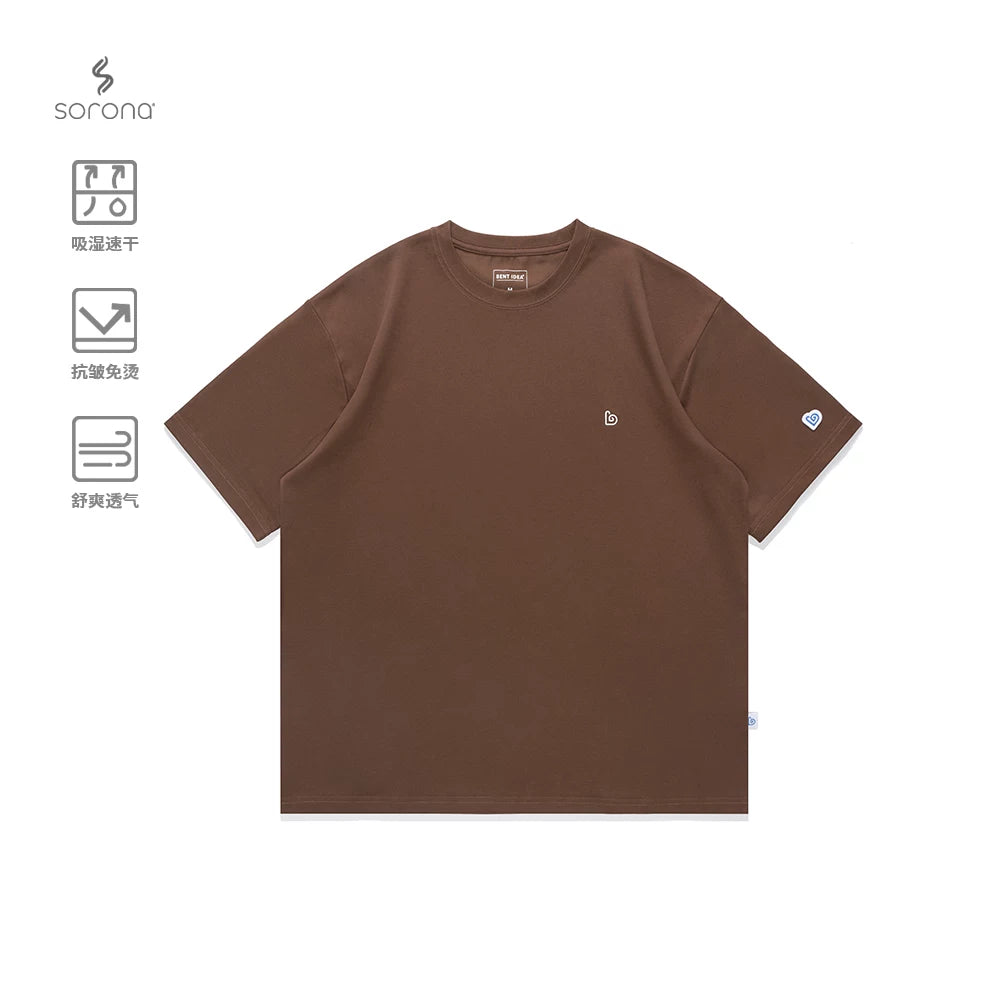 BENT IDEA Simple Loose Casual Tee