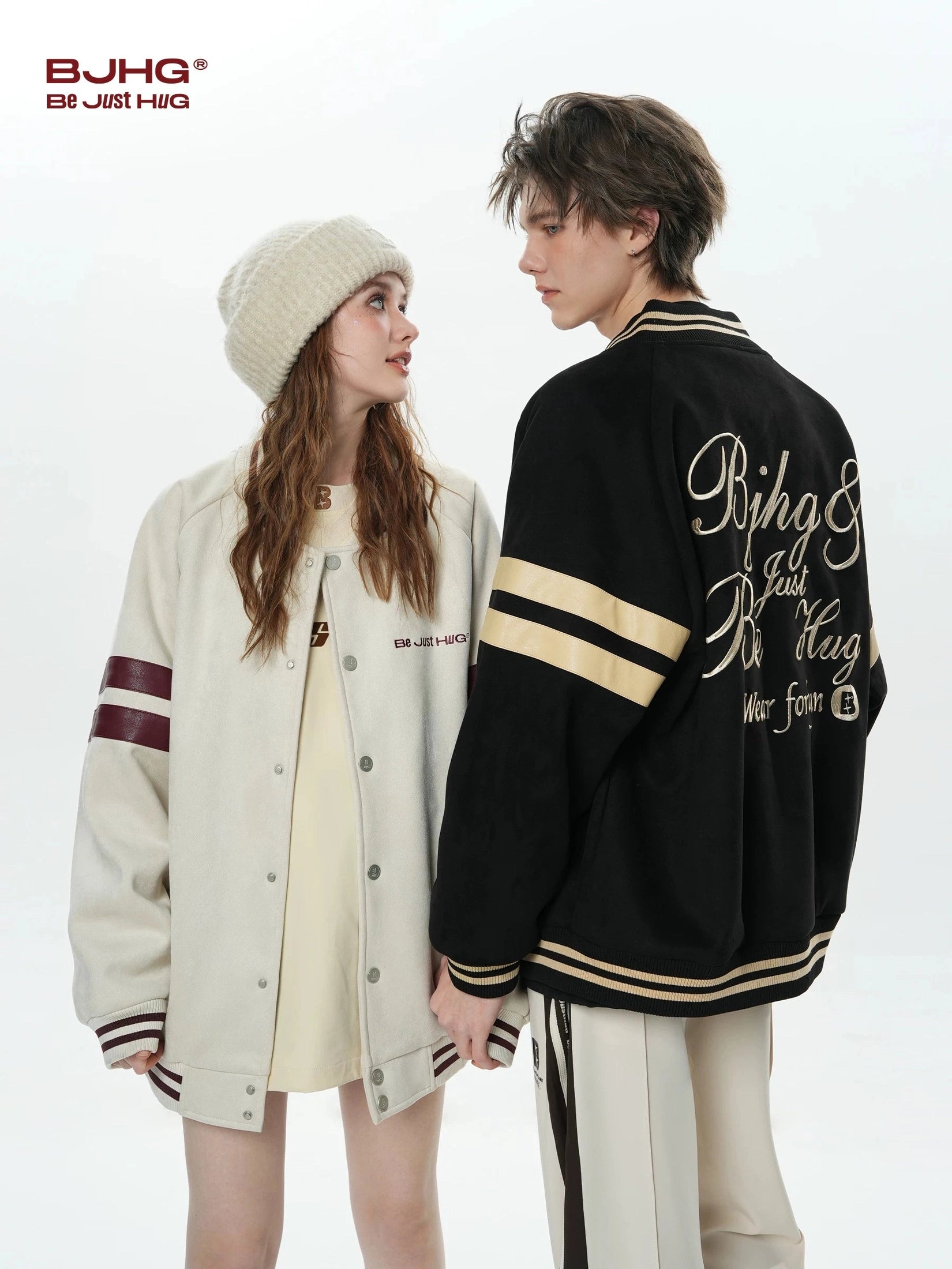 BJHG Premium Embroidery Trendy Shoulder Jacket