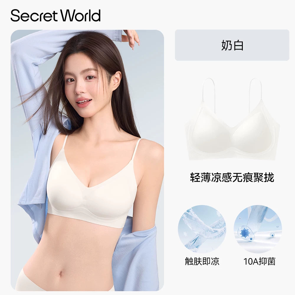 SecretWorld Thin Shoulder Strap Cool Bra Cover