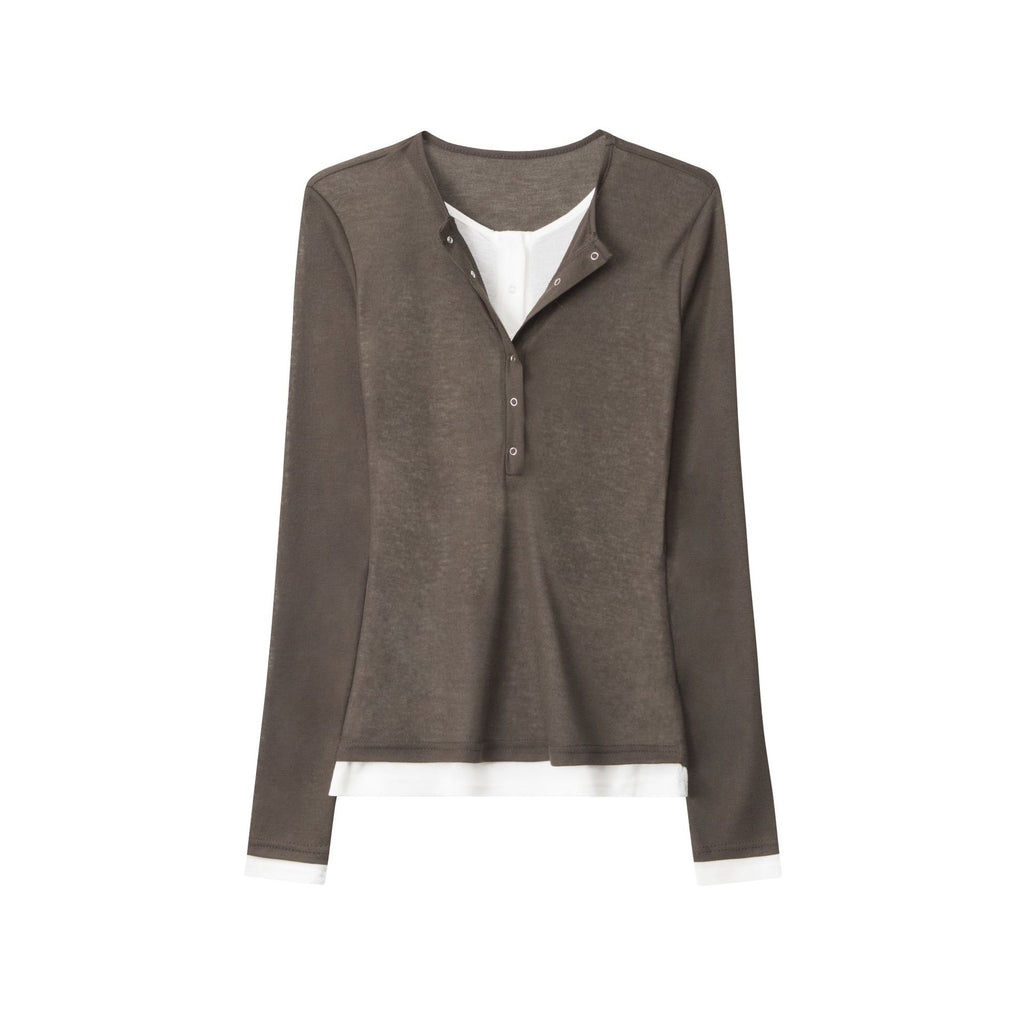 Nariele College Colour Contrast Chic T-Shirt