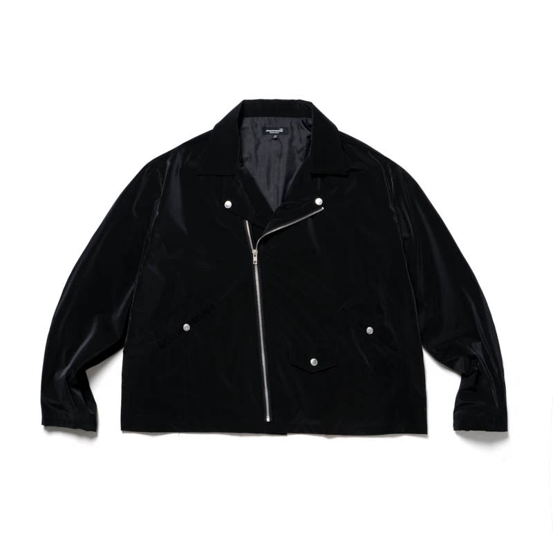 SUPERTOFU Diagonal Zip Lapel Trench Coat