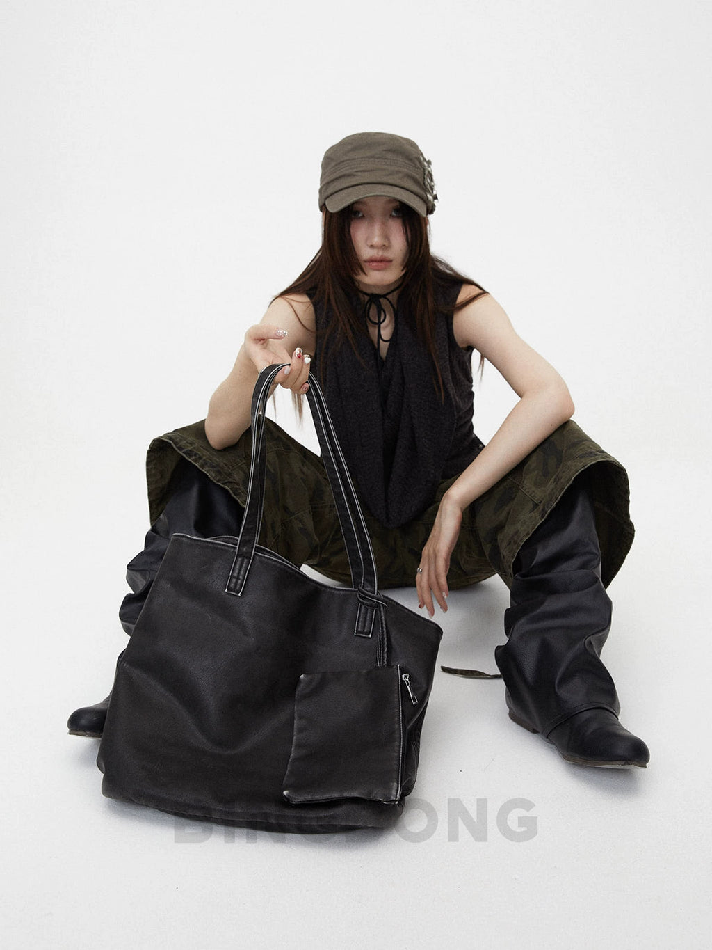 BINGBONG Portable Large Capacity Tote Bag