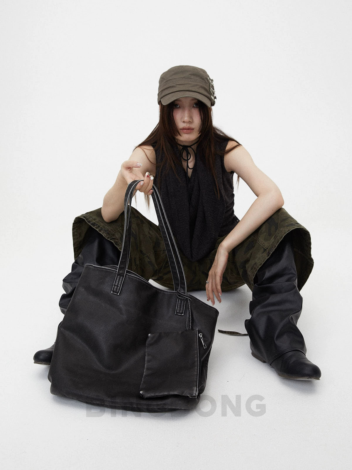 BINGBONG Portable Large Capacity Tote Bag