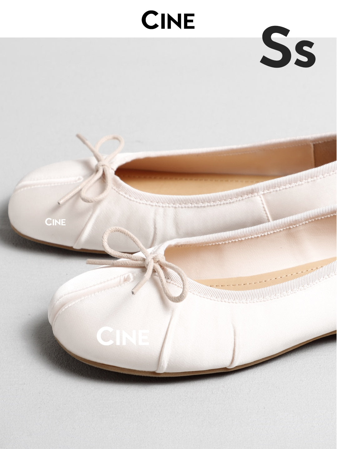 Cebostin Bow-toed Shallow Mouth Single Shoes