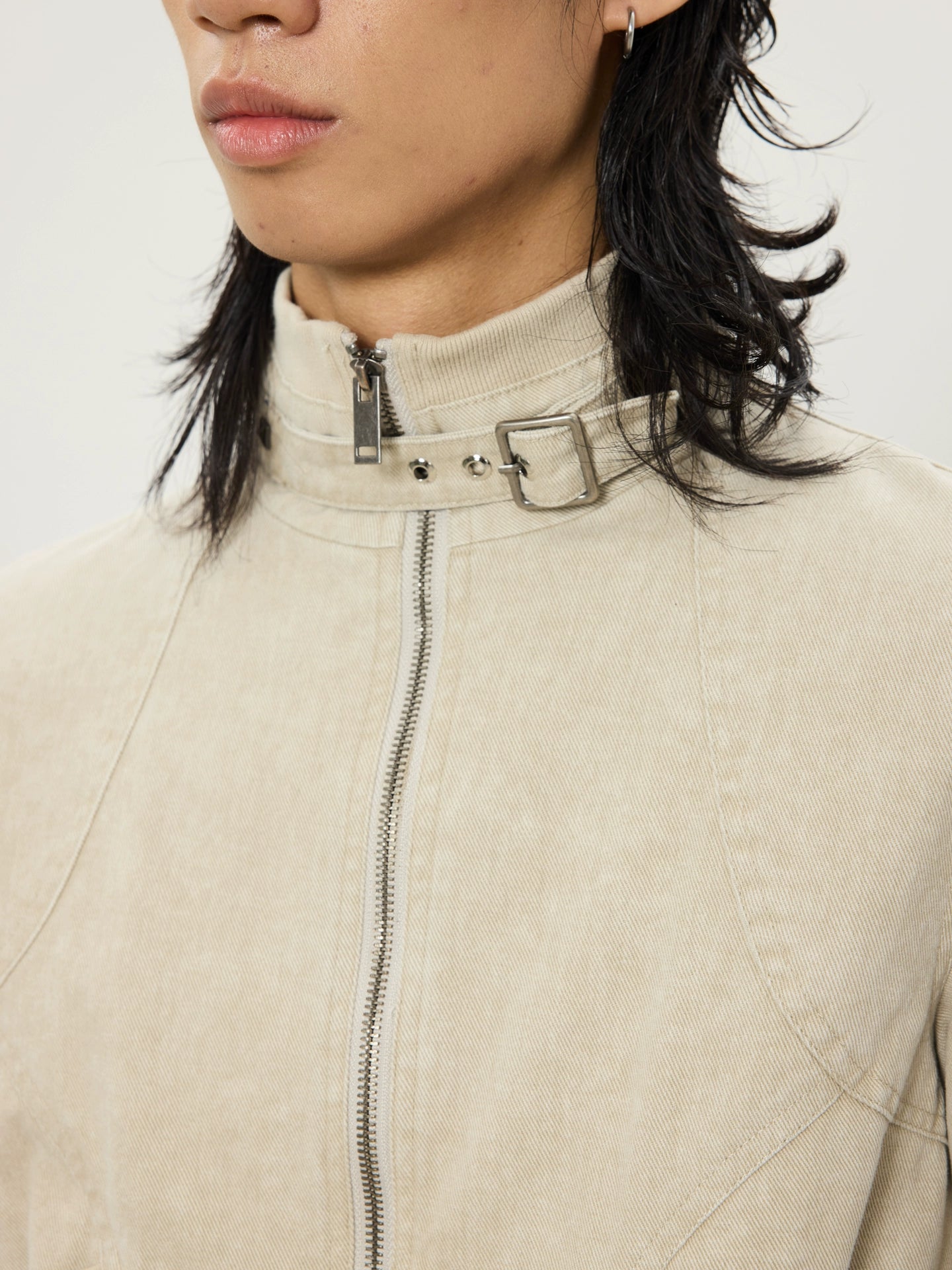 BTSG Vintage Short Slim Fit Work Jacket