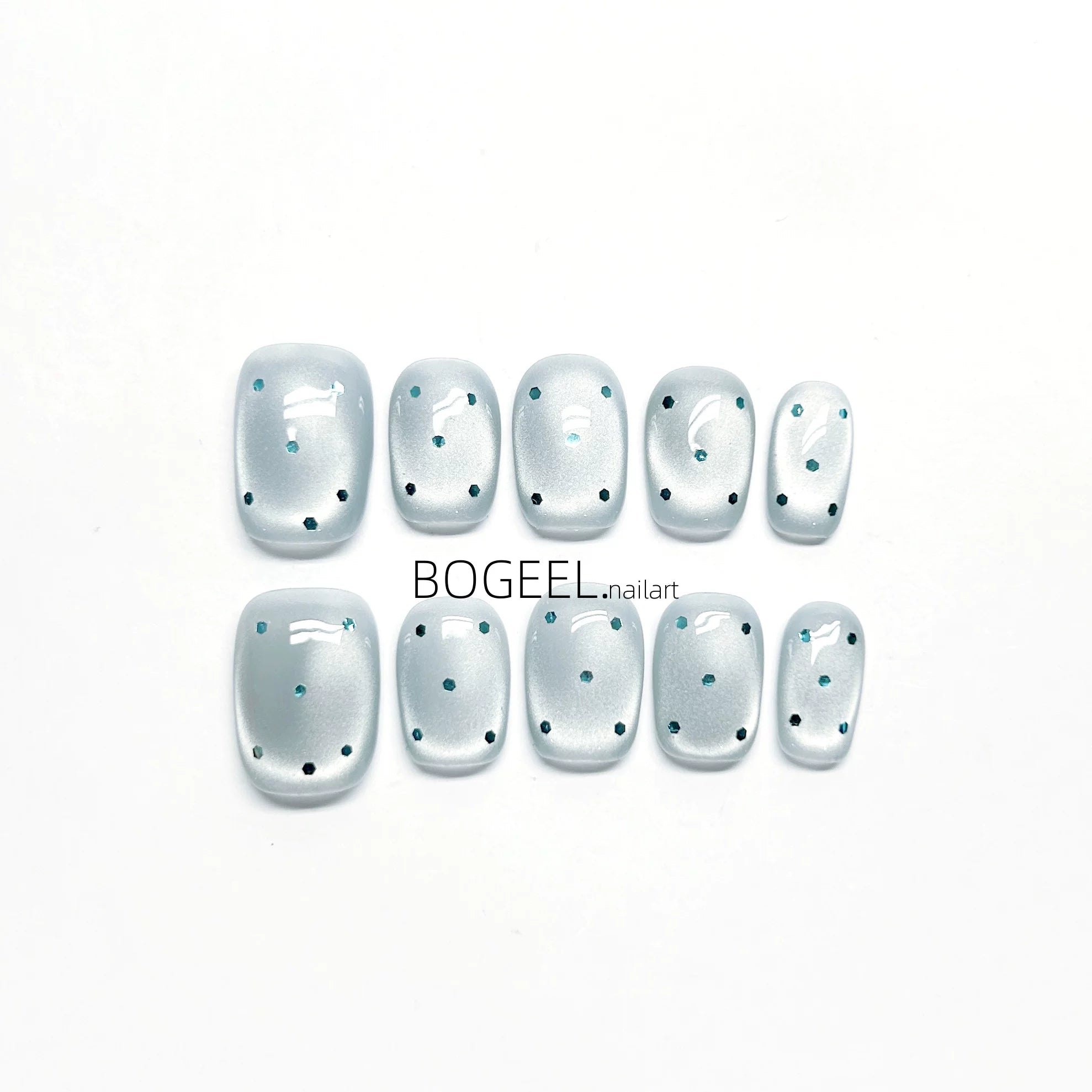 BOGEEL Polka Dot White Pure Hand-worn Armor